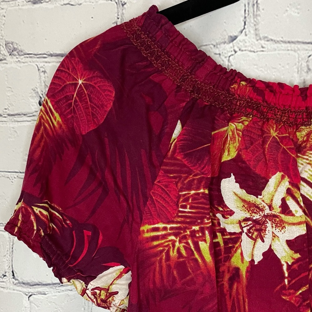 Lucky Brand Hawaiian Blouse - Picture 4 of 6